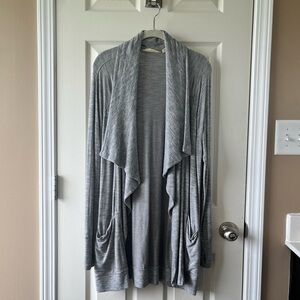 Athleta Gray Studio Cardigan Wrap - S